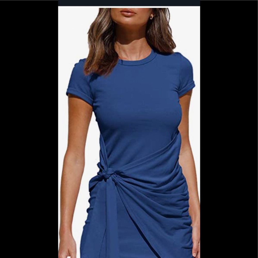 LILLUSORY Women's Summer T Shirt Dress
